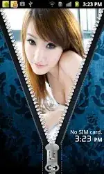 Zipper Lock screen