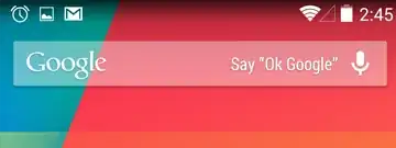 Notification bar