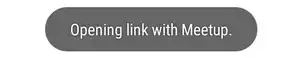 Opening link with Meetup