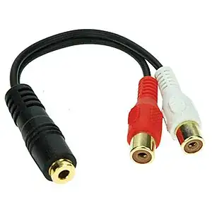 Female jack to female RCA
