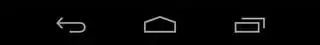 Android on-screen buttons Android 4.x and before