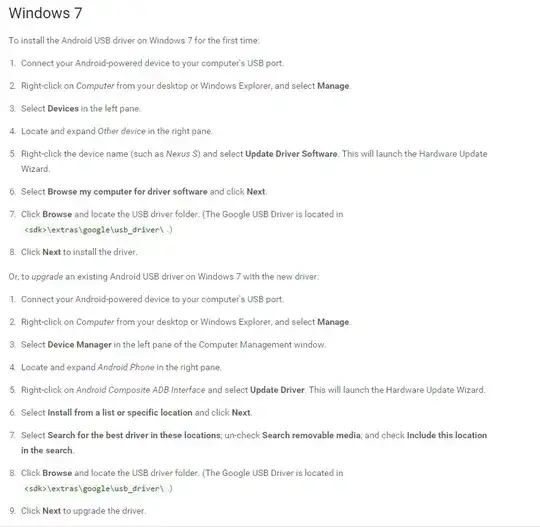 Install Drivers