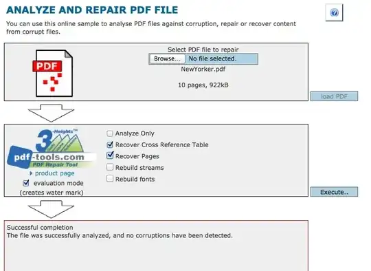 analyze PDF