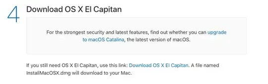 Screenshot Apple