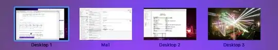 expanded osx el capitan mission control desktop view