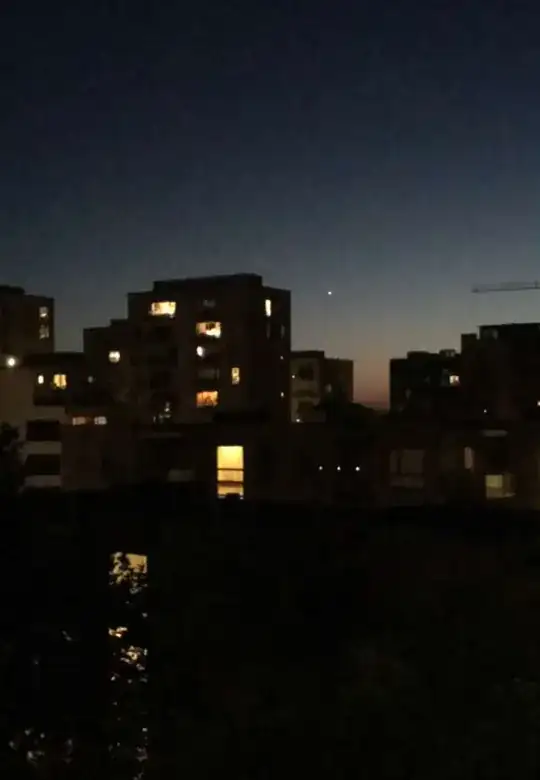 Object in the sky