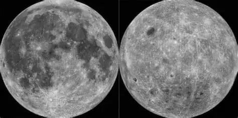sides of moon