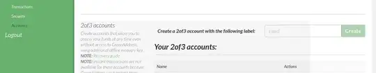 Settings -> Accounts -> 2of3 Accounts