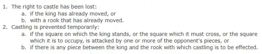 Castling Rule
