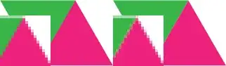 Art optimized versus screen preview of illustrator