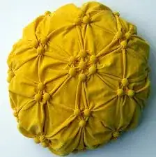 smocked cushion