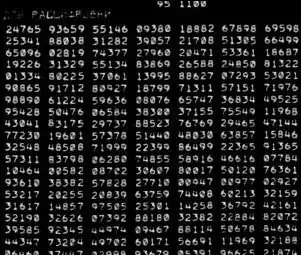 OTP numbers example
