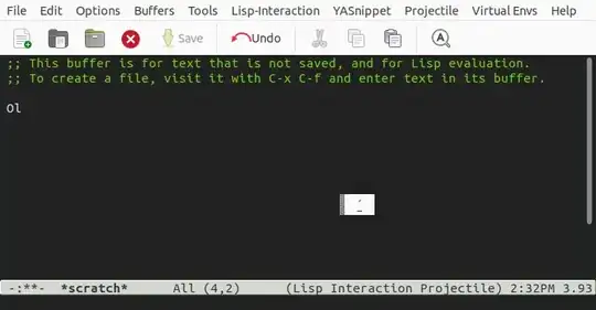 emacs with dead character popup