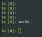 print words