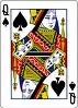 Queen of Spades, 71 x 99 px, Lanczos3 resampling in GIMP