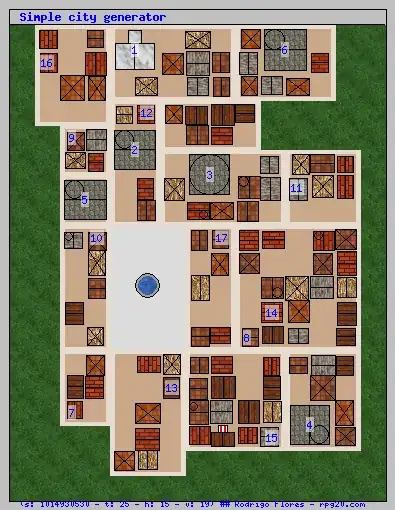 My latest attempt at city generation