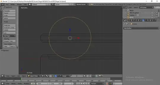Diagram of level collision from side, player to scale