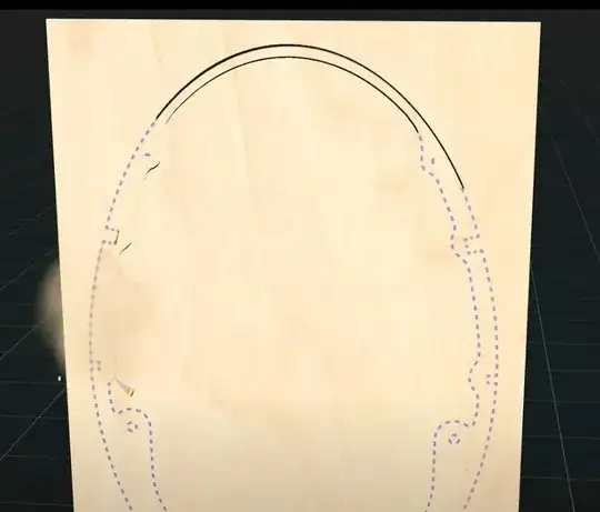 parts cutting screenshot