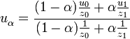 Perspective-correct mapping formula