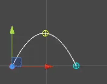 Drawing a parabola through three given points