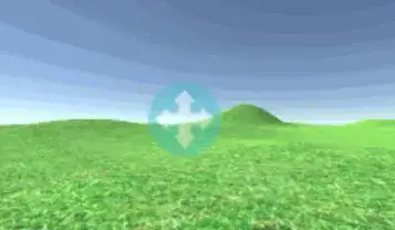 Animated example of first-person camera using global yaw