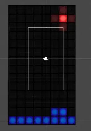 screen view, sprite is out of camera