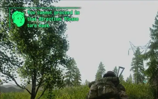 Invisible wall in Fallout