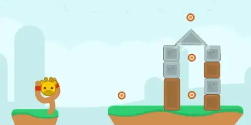 Physics launching game with preview arc