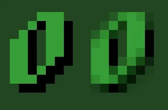 blurry vs. correct