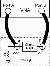 VNA setup
