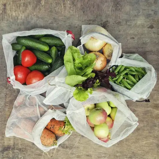 Reusable fruit bags