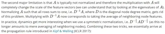 Snippet from blog post