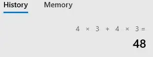 win10 calculator history