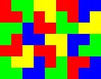 Tiling a 9x7 grid with L-trominoes