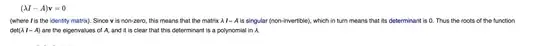 description of characteristic equation
