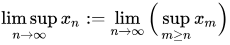 limit superior definition