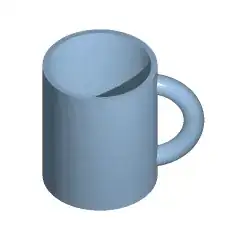 Coffe cup to doughnut