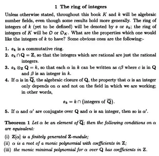integers