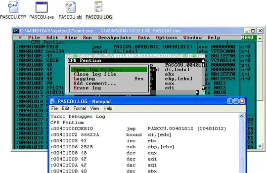logging td32 cpu pane 