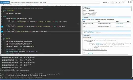 gdbgui screenshot