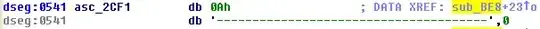 IDA String Information