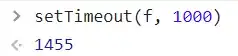 Instance without parenthesis - Chrome console
